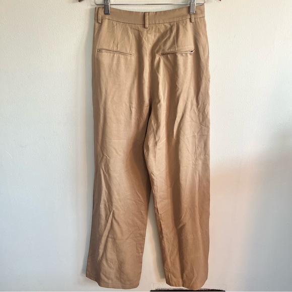 NEW Reformation Mason Pant - Khaki - Picture 4 of 5